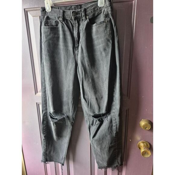 American Eagle Outfitters Denim - American Eagle‎ Outfitters Relaxed Mom Jeans black womens size 4 short